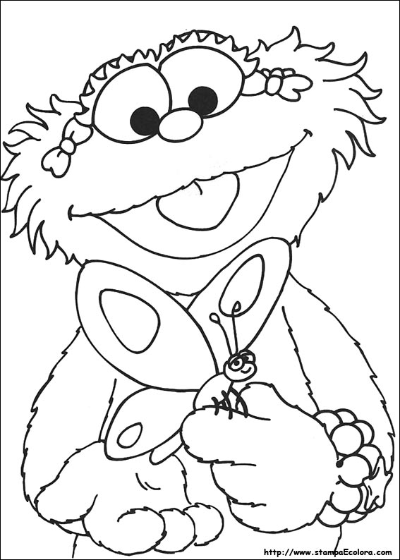 Disegni Sesame Street